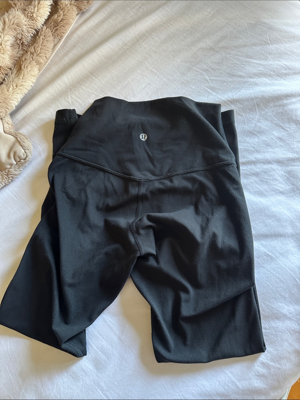 lululemon athletica ' Black Performance Leggings